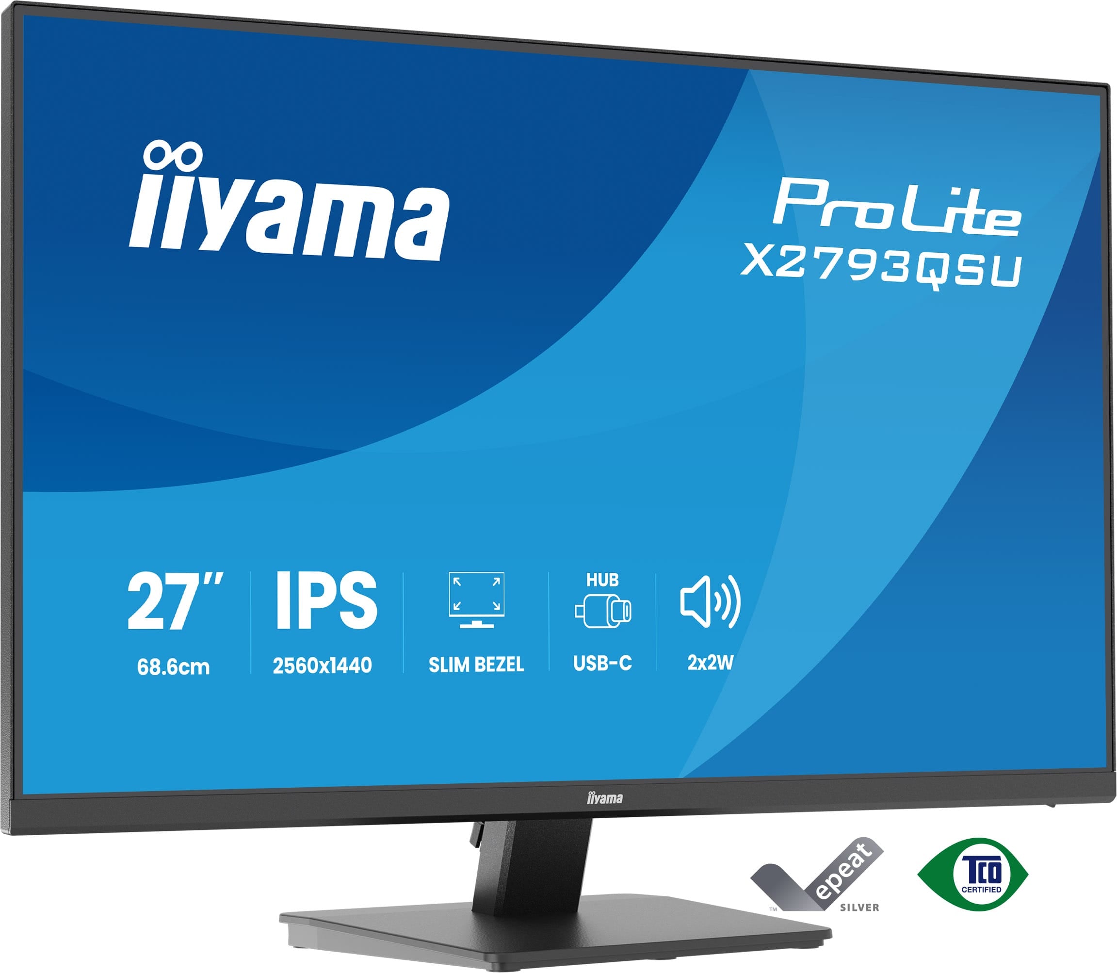 iiYAMA X2793QSU-B1 27" QHD IPS Monitor 75Hz