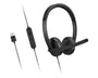 Lenovo USB-A Wired Headset Gen 2 - Black, Noise-Cancelling, Inline Controls - Image 5