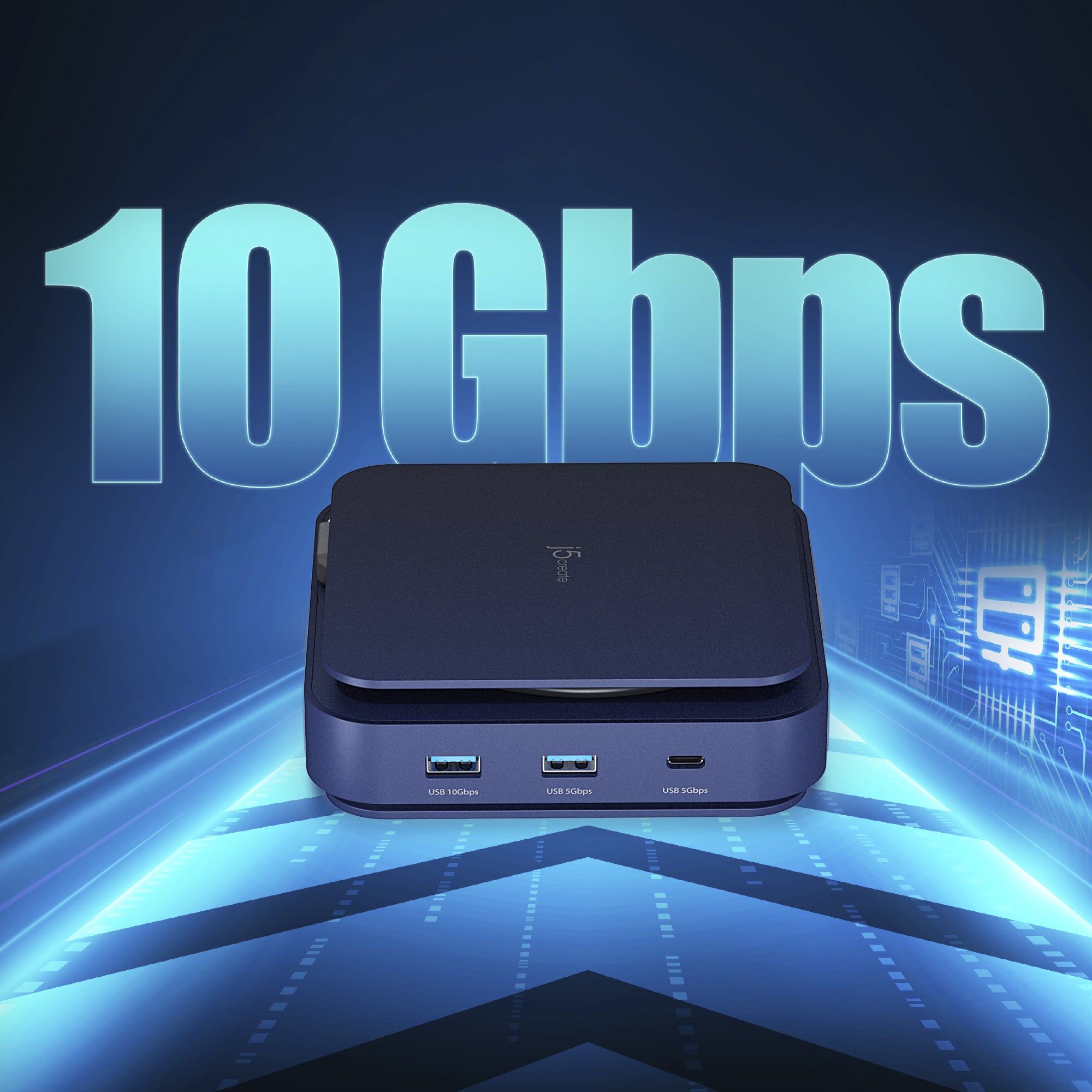 j5create JCD3196 USB-C Dock Dual 4K HDMI - Image 9