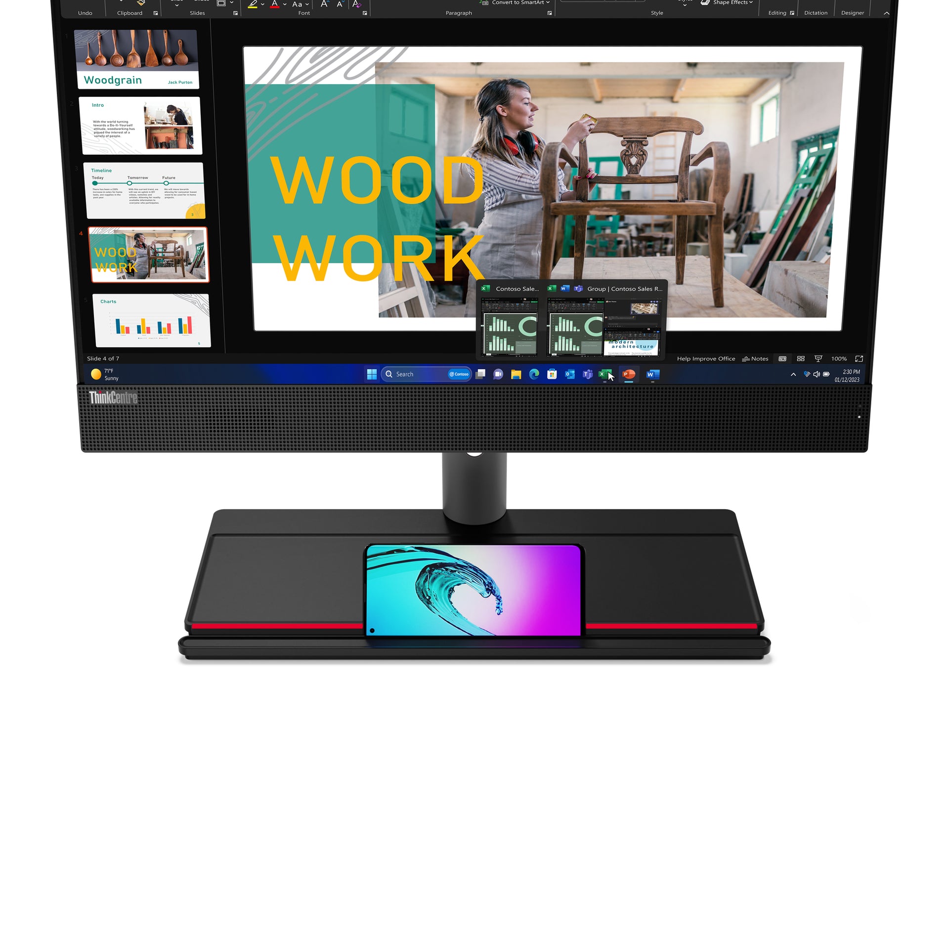 Lenovo Thinkcentre M90A GEN5 Intel Core i5-14500 16GB RAM 512GB SSD Desktop PC