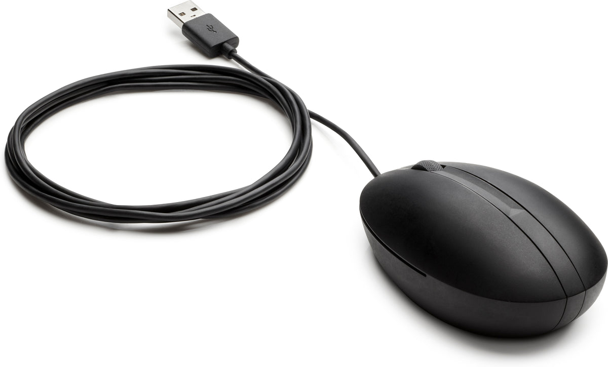 HP Wired Desktop 320M Ergonomic USB Mouse - Image 3