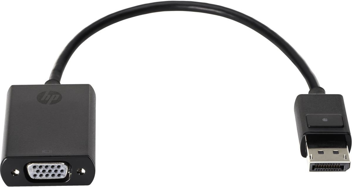Hewlett Packard DisplayPort to VGA 1600 x 1200 Adapter Cable 0.2 m