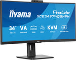 iiyama ProLite XCB3497WQSNPH-B1 34" UWQHD VA Monitor 120Hz