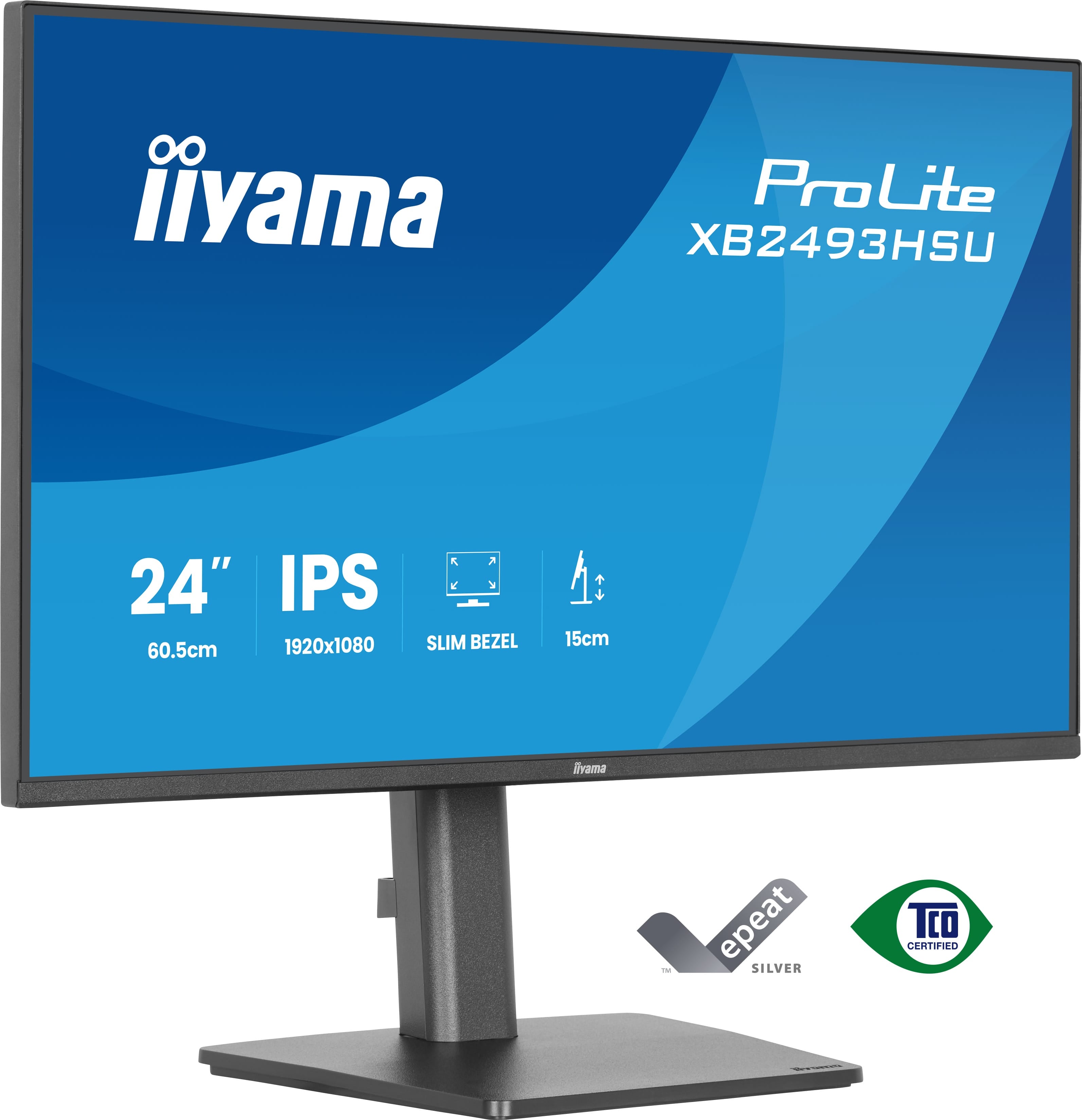 iiyama ProLite XB2493HSU-B1 24" Full HD IPS Monitor 120Hz