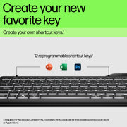 HP 405 Multi-Device Wired Keyboard