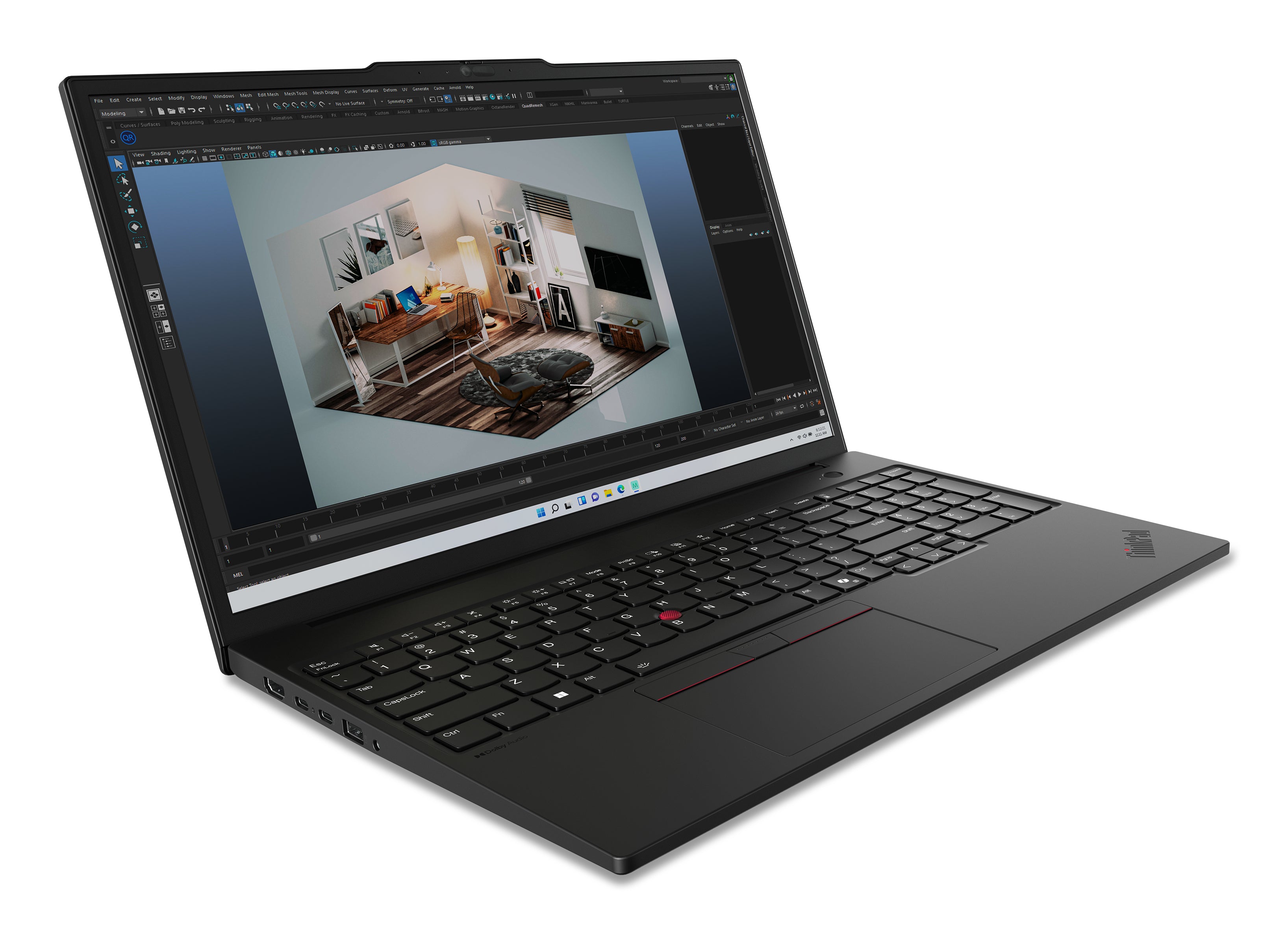 Lenovo ThinkPad P16s Gen 3 Intel Core Ultra 7 155H 16GB RAM 512GB SSD NVIDIA RTX 500 Ada 16" WUXGA Windows 11 Pro - Image 3