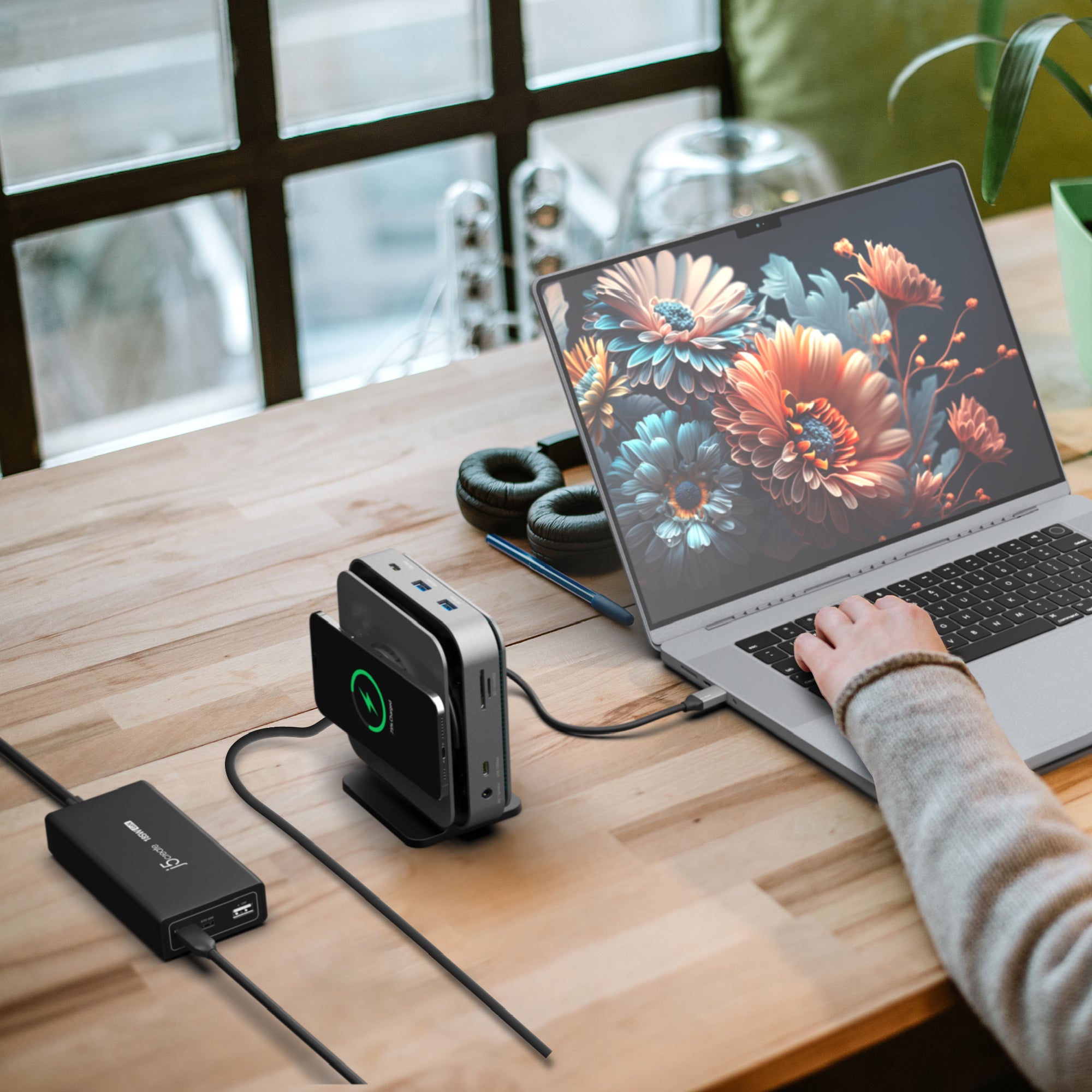 j5create JCD3199 USB-C Dock Dual 4K HDMI in Space Grey - Image 8