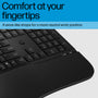 HP 485 Comfort Wired Keyboard with Quiet Keycaps and Wrist Rest - Image 5
