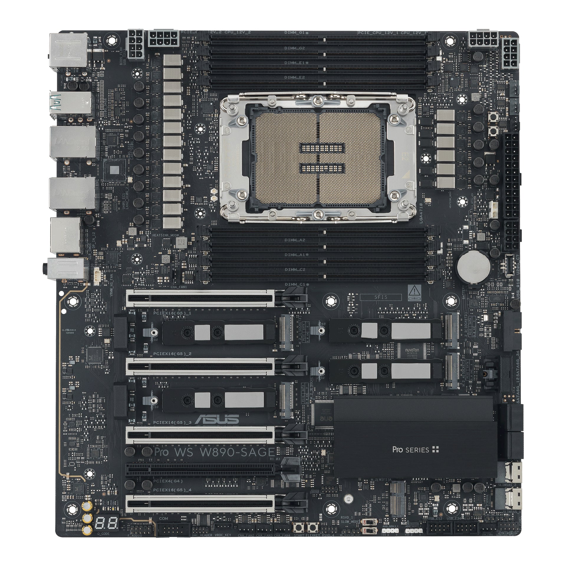ASUS 4710-2 PRO WS W890-SAGE CEB
