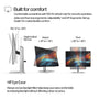 HP 724pu Series 7 Pro 24" WUXGA Monitor IPS Panel 100Hz - Image 7