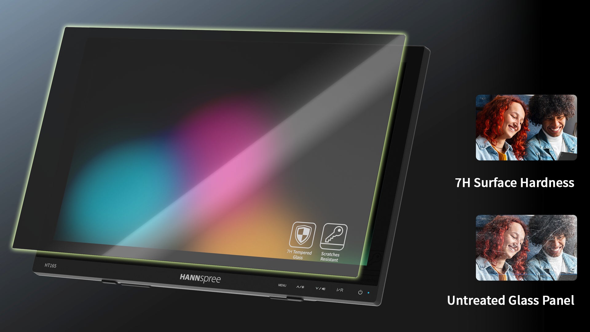 Hannspree HT165HPB 15.6" Full HD IPS Touch Monitor 60Hz