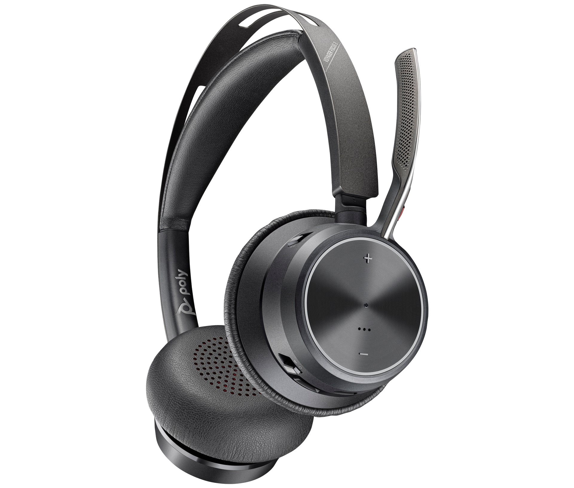 HP Poly Voyager Focus 2 USB-C Headset with USB-C/A Adapter - Image 2