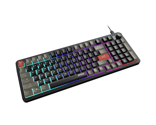 MSI FORGE GK110 Gaming Keyboard Wired Full-size