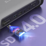 j5create Thunderbolt 4 Quad Display Docking Station, Black - Image 9