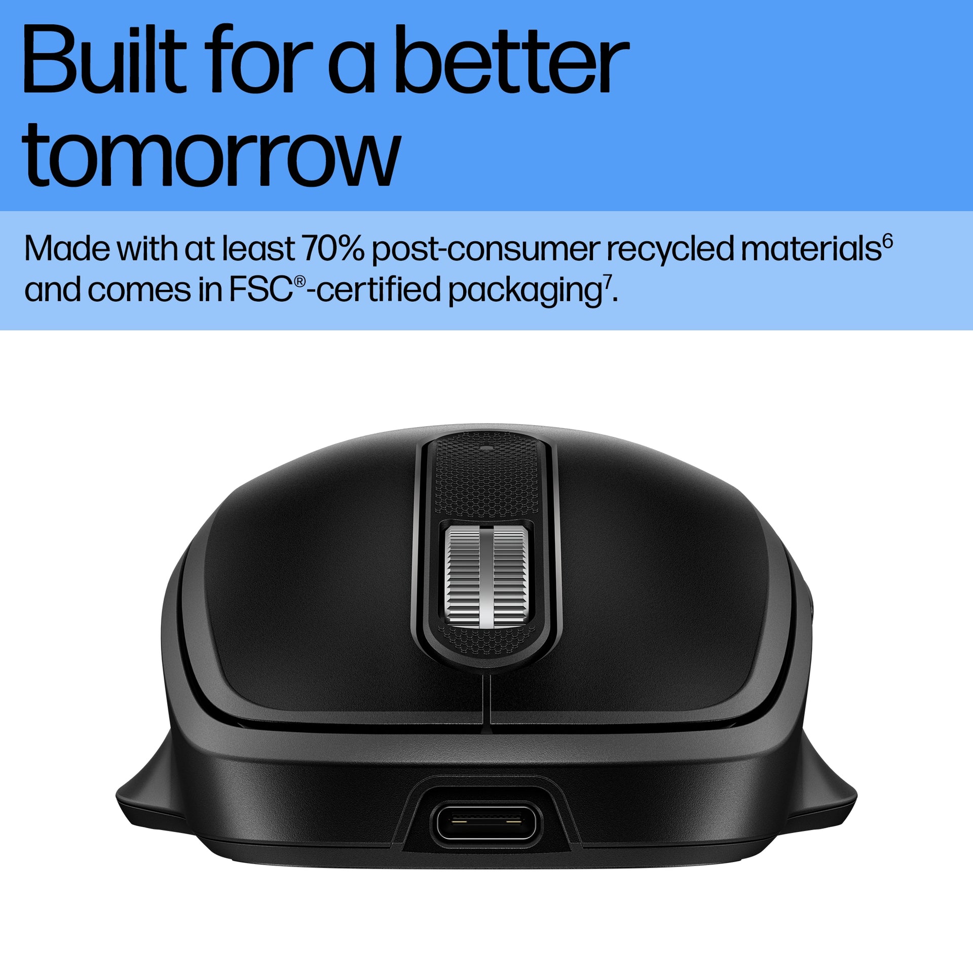 HP 515 Ultra-Fast Rechargeable Wireless Mouse - Battery-Free Design with Supercapacitor Charging - Image 5