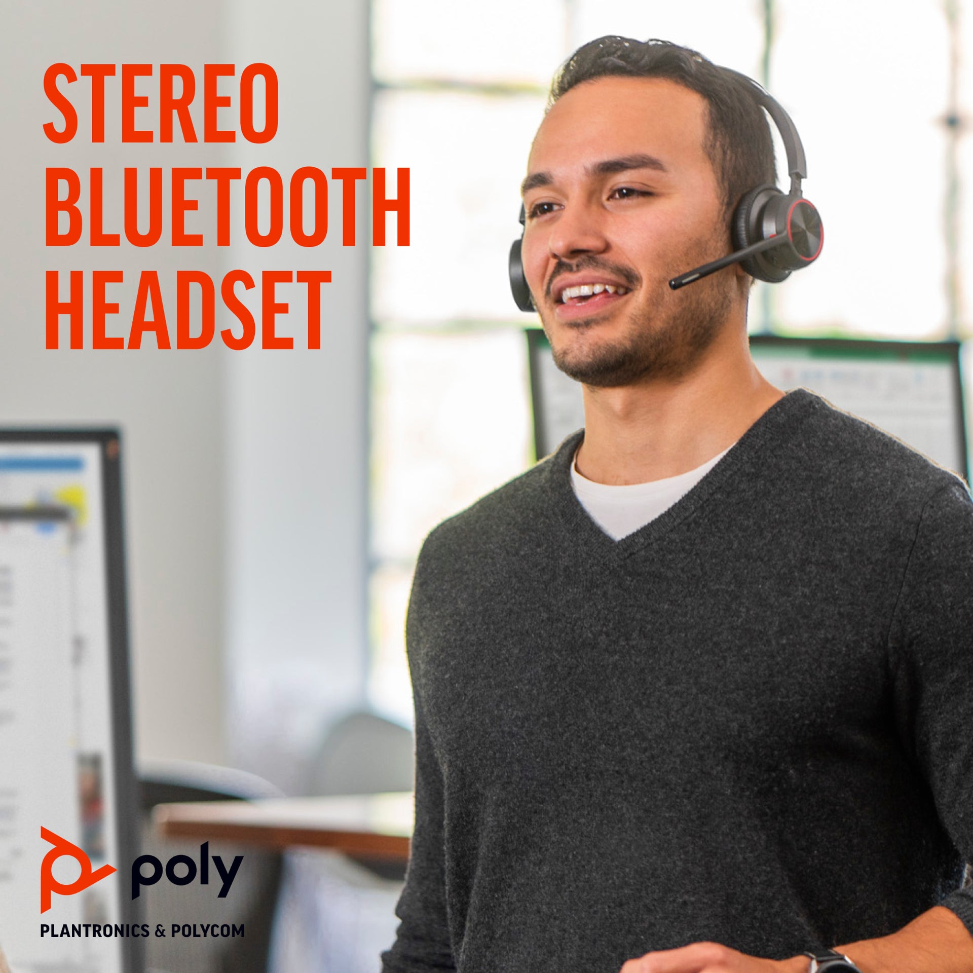 HP Poly Voyager 4320 USB-A Headset with BT700 Dongle - Microsoft Teams Certified - Image 3