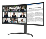 LG UltraWide 34WR55QK-B 34" Wide Quad HD Monitor VA Panel 100Hz - Image 3