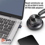 HP Poly Voyager 4320 USB-A Headset with BT700 Dongle - Microsoft Teams Certified - Image 7