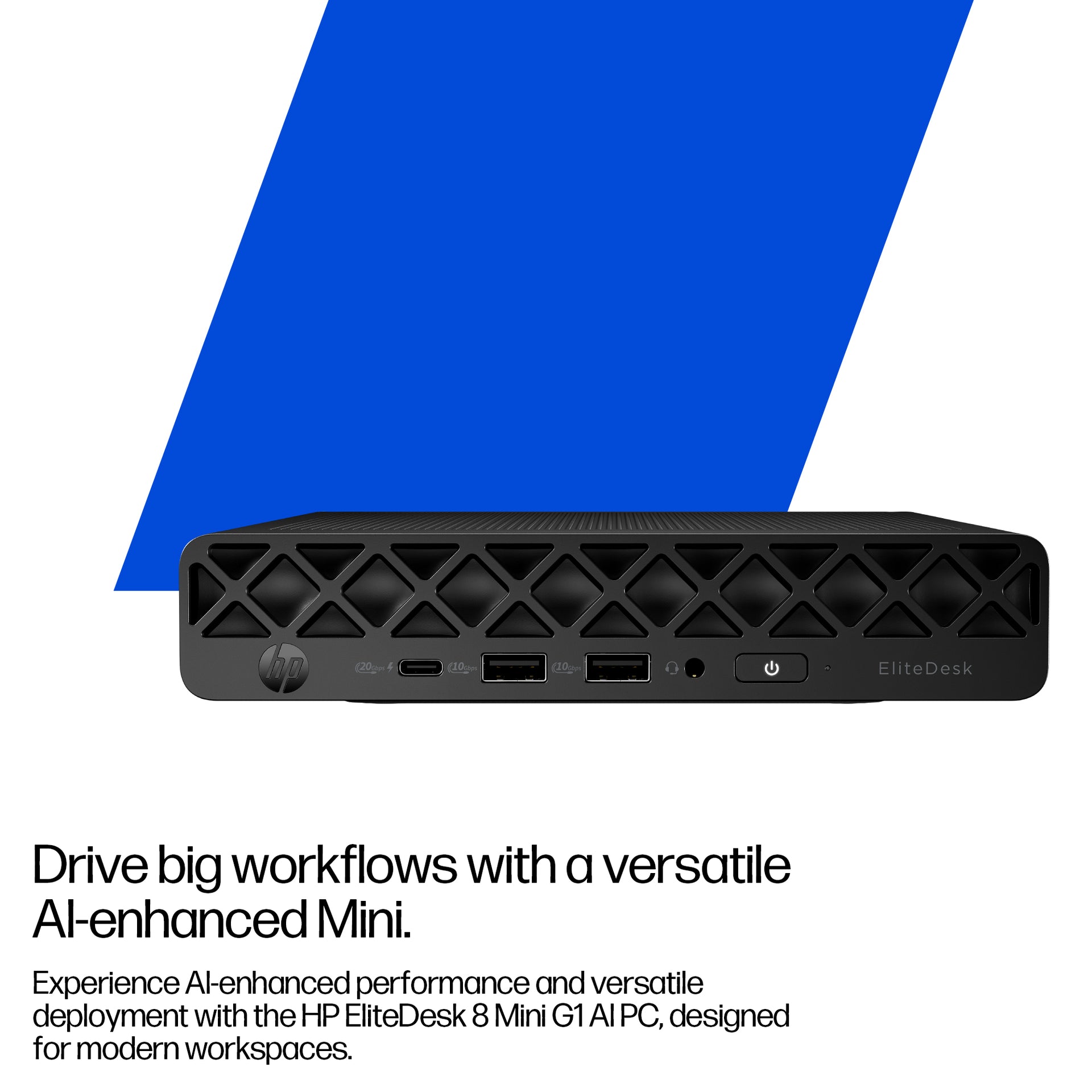 HP EliteDesk 8 G1i Intel Core Ultra 5 235T 16GB RAM 512GB SSD Intel Graphics Mini PC Windows 11 Pro - Image 7
