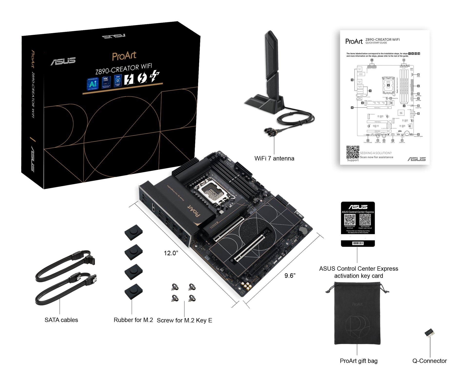 ASUS ProArt Z890-CREATOR WIFI Intel Z890 ATX