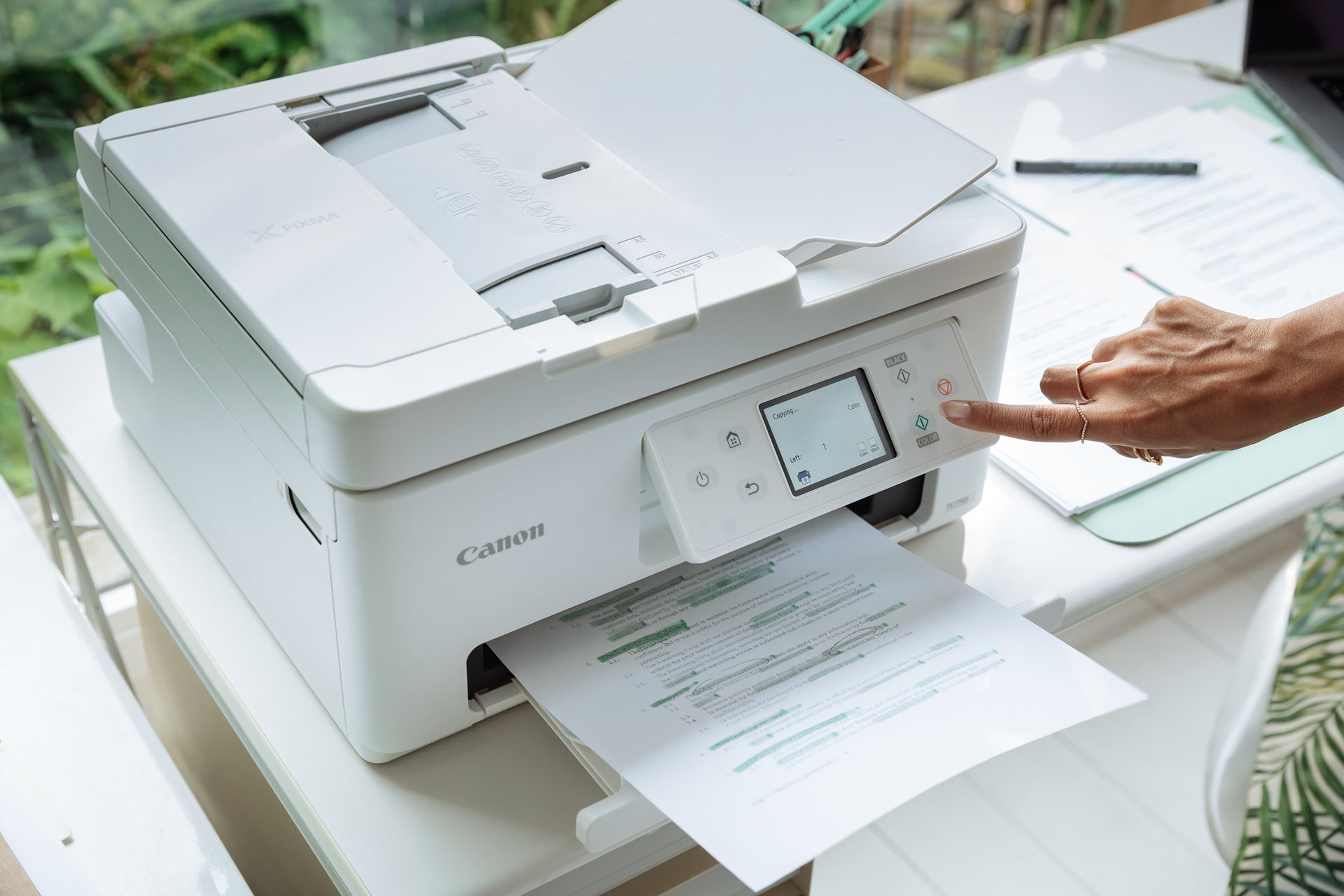 Canon PIXMA TS7750I Inkjet Colour Multifunction Wireless Printer