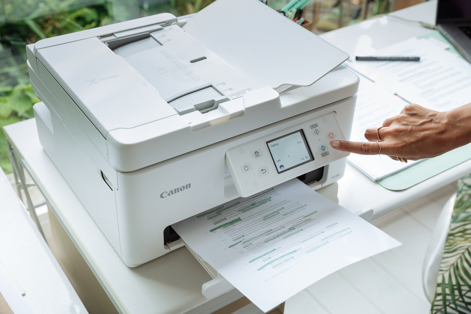 Canon PIXMA TS7750I Inkjet Colour Multifunction Wireless Printer