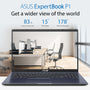 ASUS 210H Intel Core 5 16GB RAM 256GB SSD 15.6" Full HD Windows 11 Pro Education