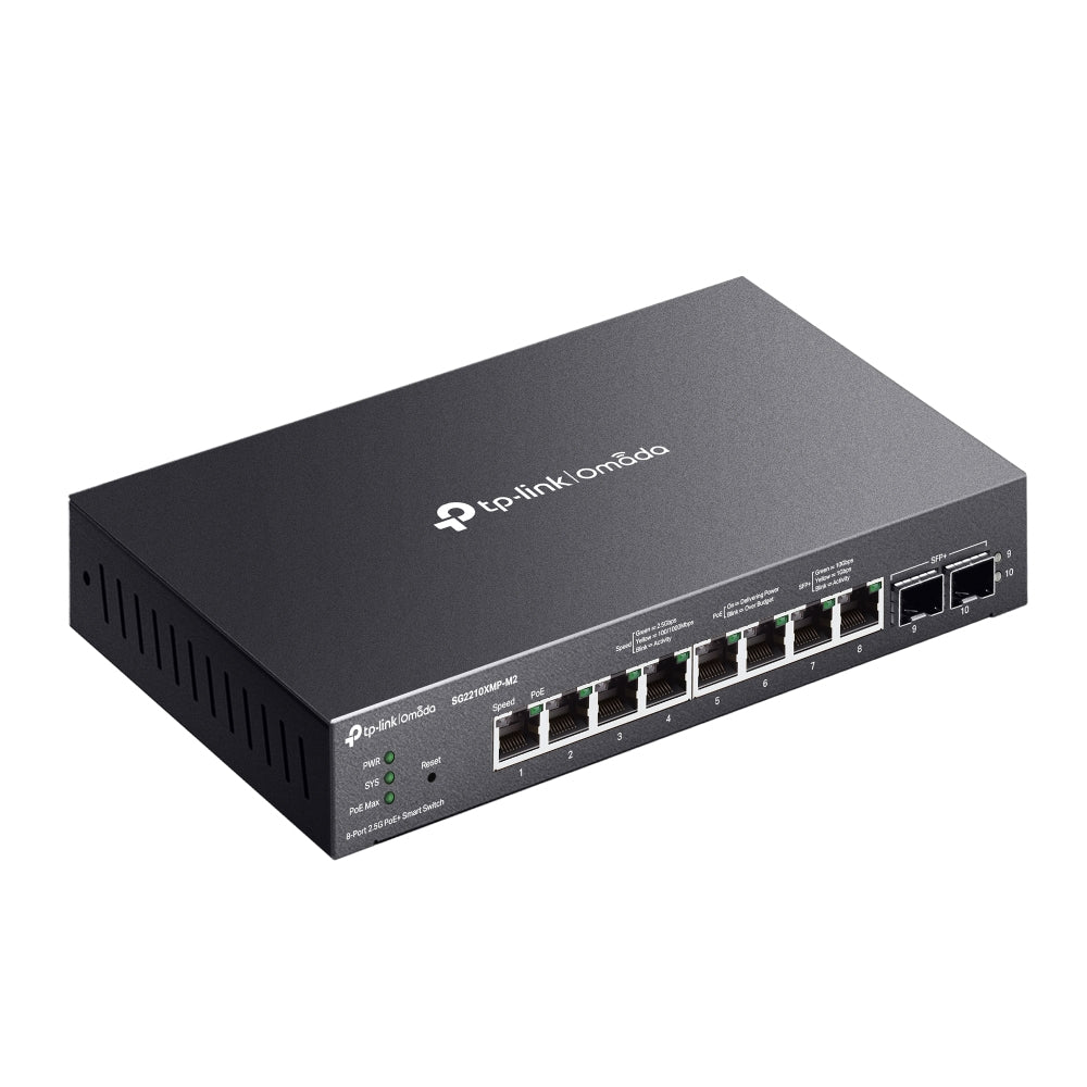 TP-LINK SG2210XMP-M2 8-PORT SWITCH Managed Switch