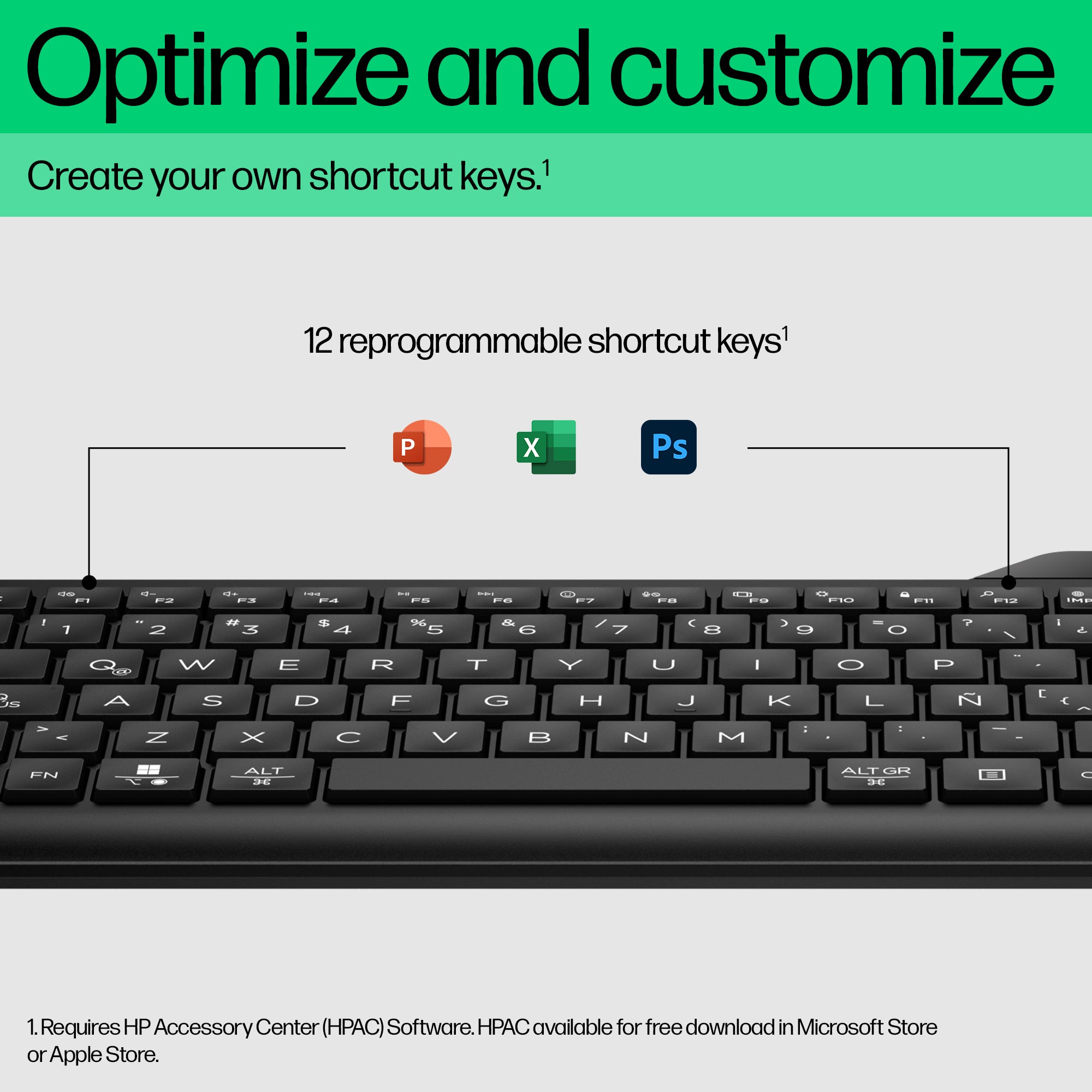 HP 475 Wireless Keyboard - Dual-Mode, Portable &amp; Spill-Resistant - Image 5