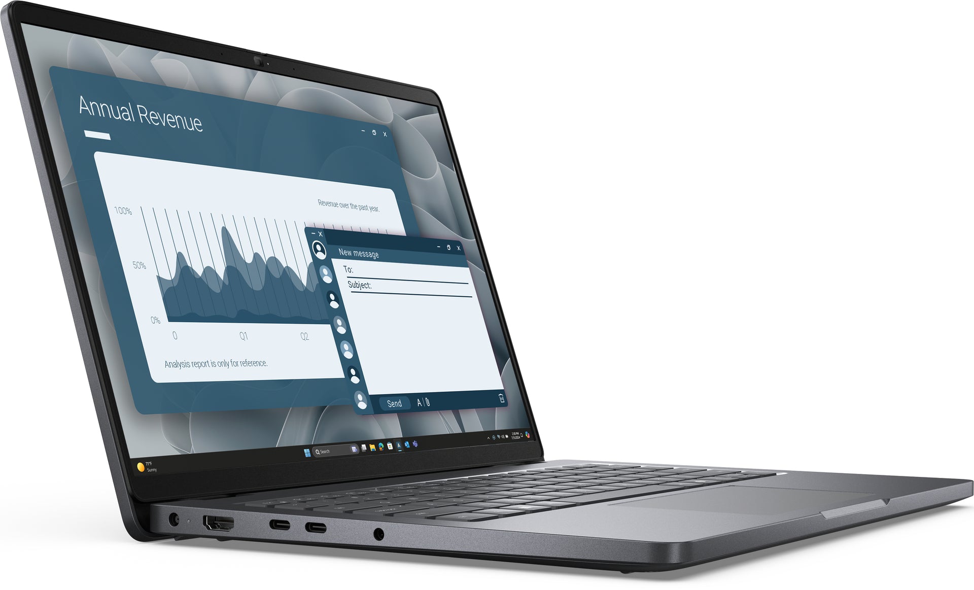 Dell Pro 14 AMD Ryzen 5 PRO 230 16GB RAM 512GB SSD AMD Radeon 760M 14" Full HD Plus Windows 11 Pro - Image 2