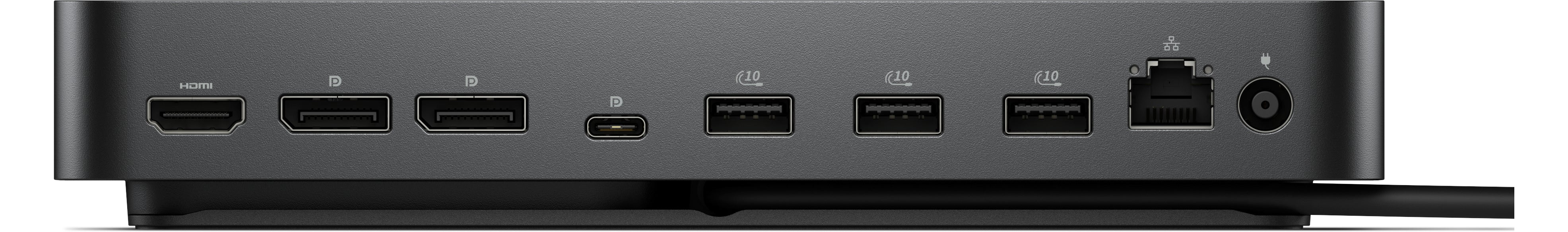 Dell Pro SD25 USB-C Dock - 130W Power with Remote Management, Black - Image 4