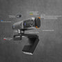 j5create JVU302 2K AI-Powered Webcam with Auto-Focus and High-Fidelity Microphone - Image 8