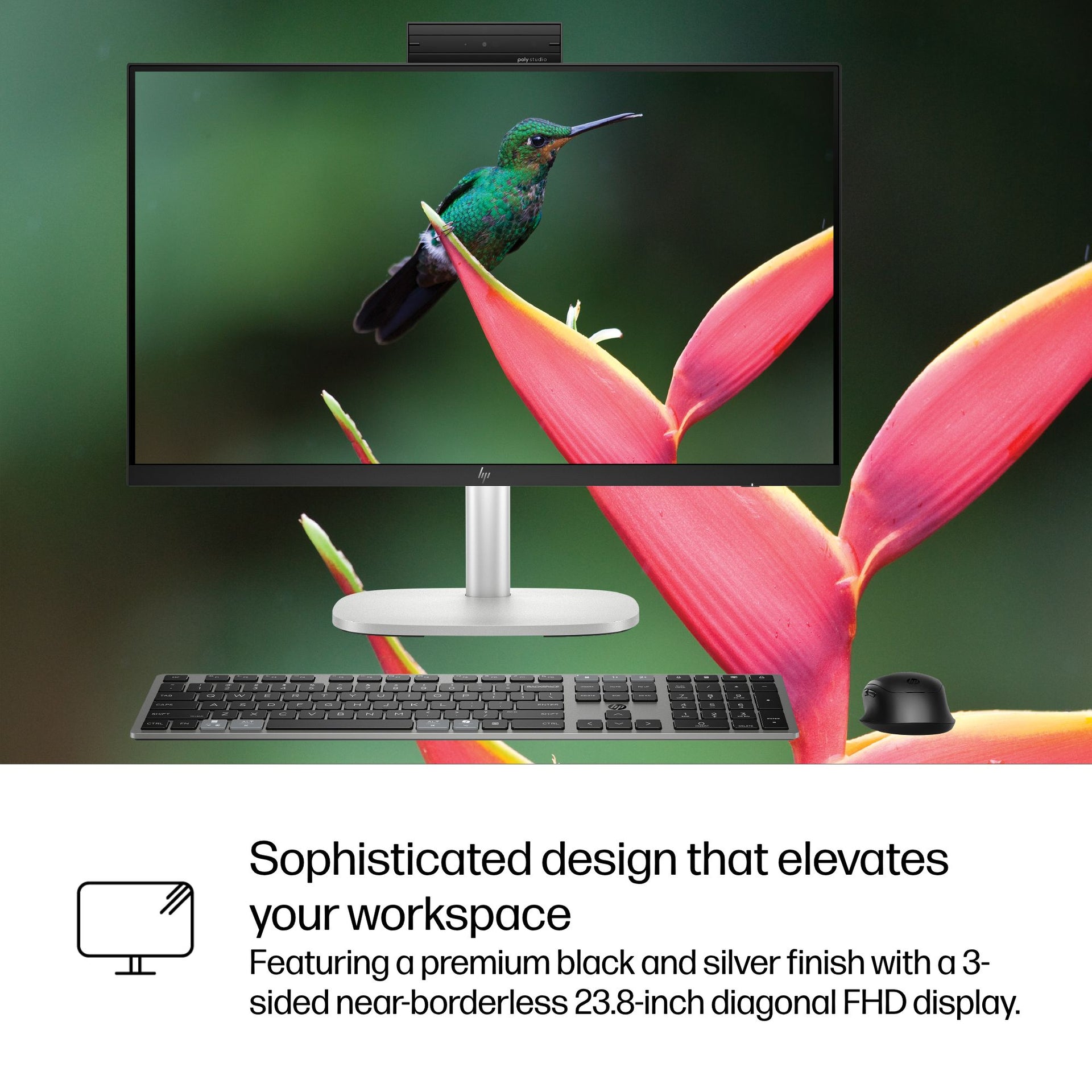 HP EliteStudio 8 All-in-One G1i 23.8" Desktop PC with Intel Core Ultra 5, 16GB RAM, 512GB SSD, Windows 11 Pro - Image 14
