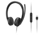Lenovo USB-A Wired Headset Gen 2 - Black, Noise-Cancelling, Inline Controls - Image 2