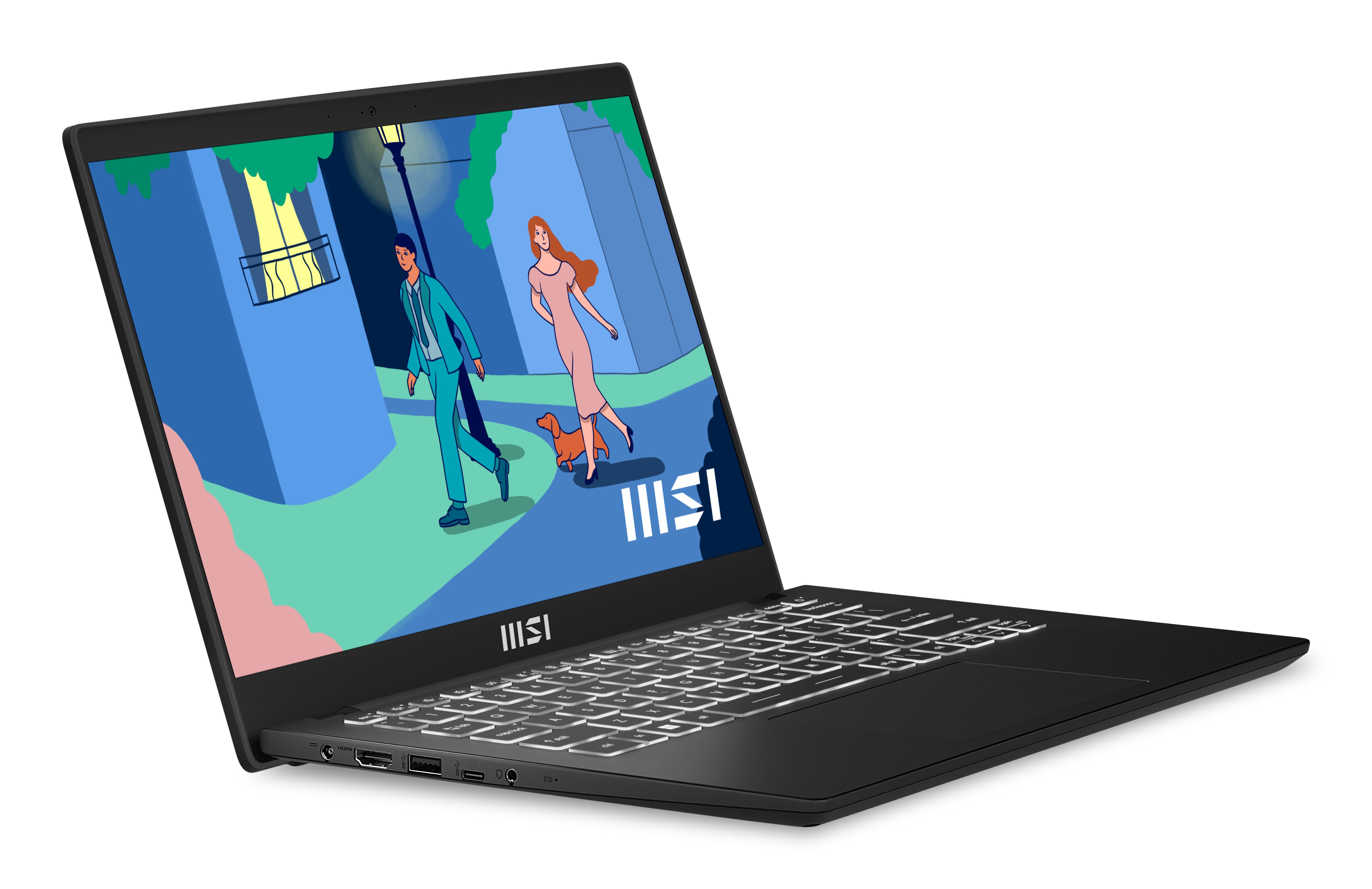 MSI Modern 14 C7M-074UK AMD Ryzen 5 8GB RAM 512GB SSD 14 Inch Windows 11 Home Laptop - Image 19