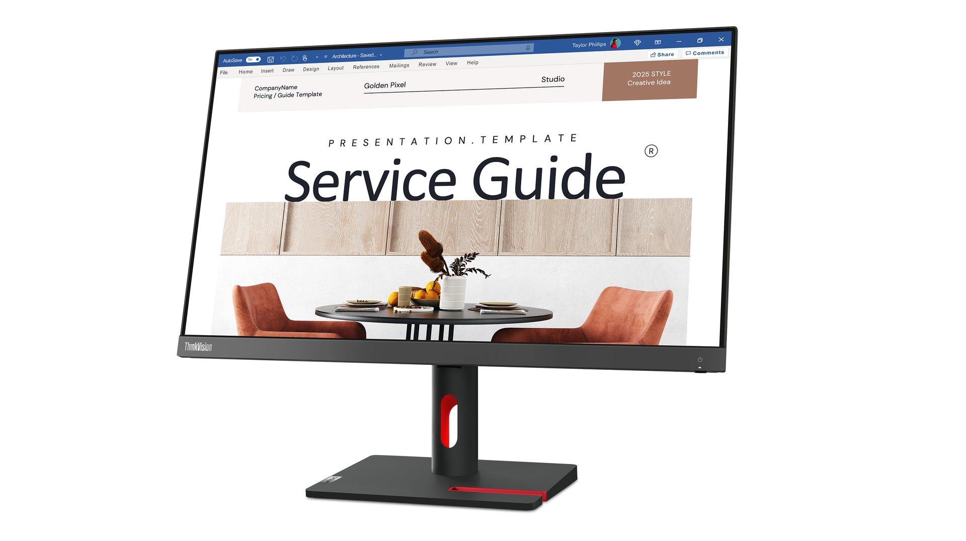 Lenovo ThinkVision S24i-30 23.8" Full HD Monitor IPS Panel 100Hz - Image 4