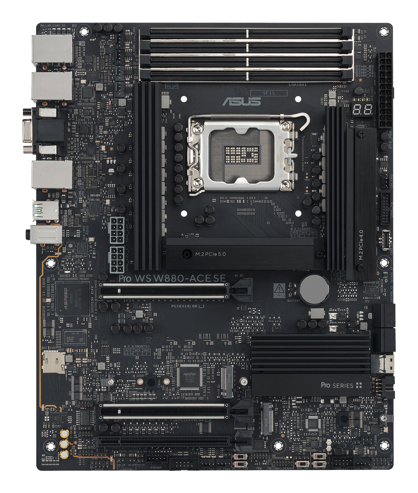 ASUS 1851 PRO WS W880-ACE SE Intel W880 ATX