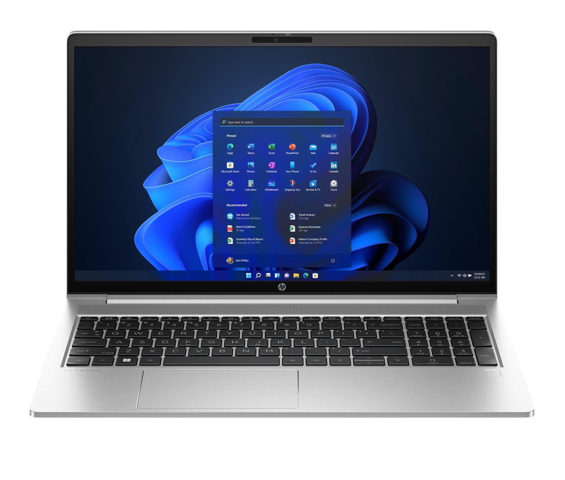HP 455 AMD 7530U 8GB RAM 256GB SSD 15.6" Full HD Windows 11 Pro