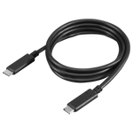 Lenovo USB-C to USB-C Cable 1m 10Gbps 100W (4X90U90619)