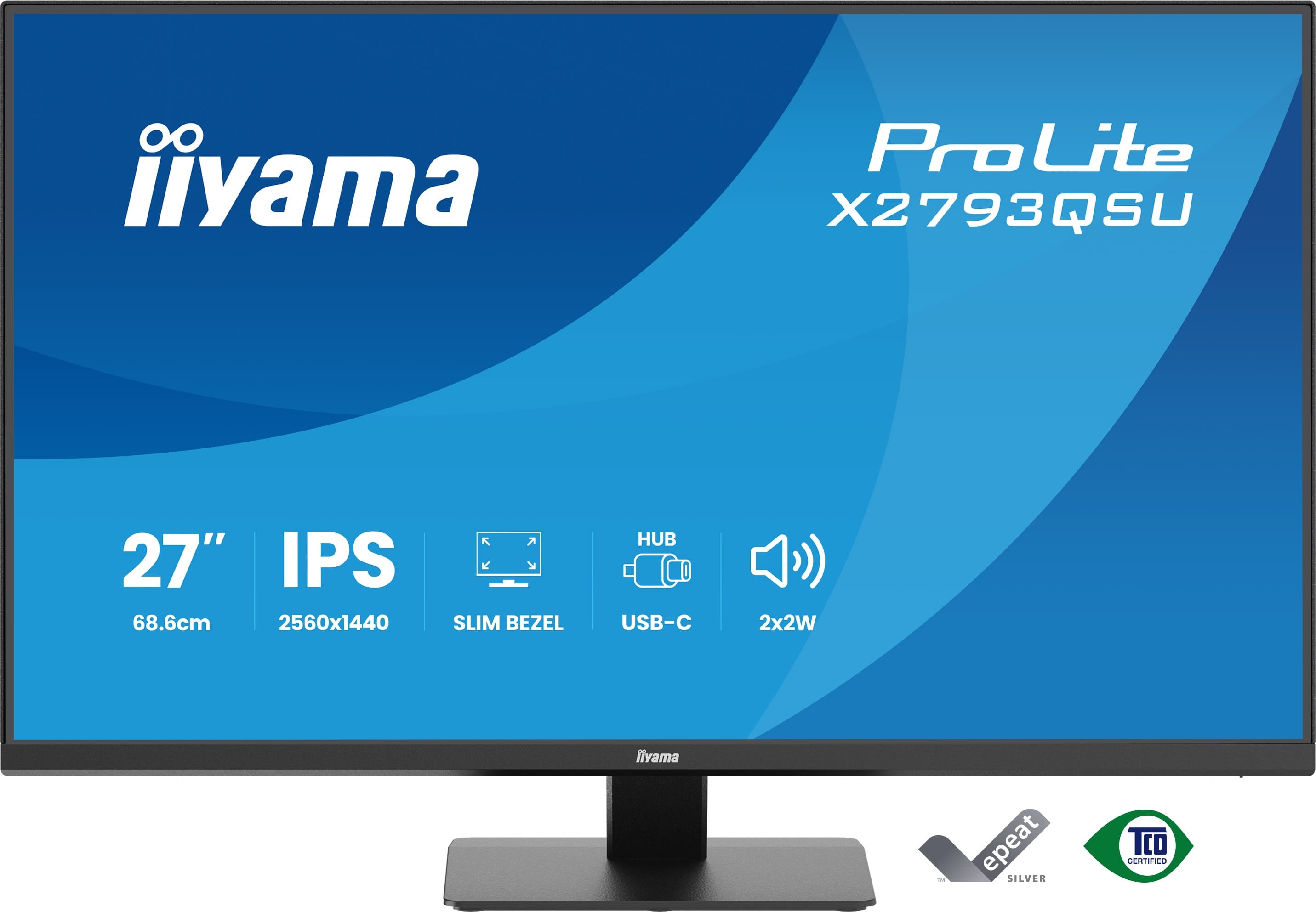 iiYAMA X2793QSU-B1 27" QHD IPS Monitor 75Hz