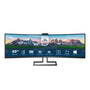 Philips Brilliance P-line 499P9H 49" UltraWide Dual Quad HD Monitor VA Panel 70Hz