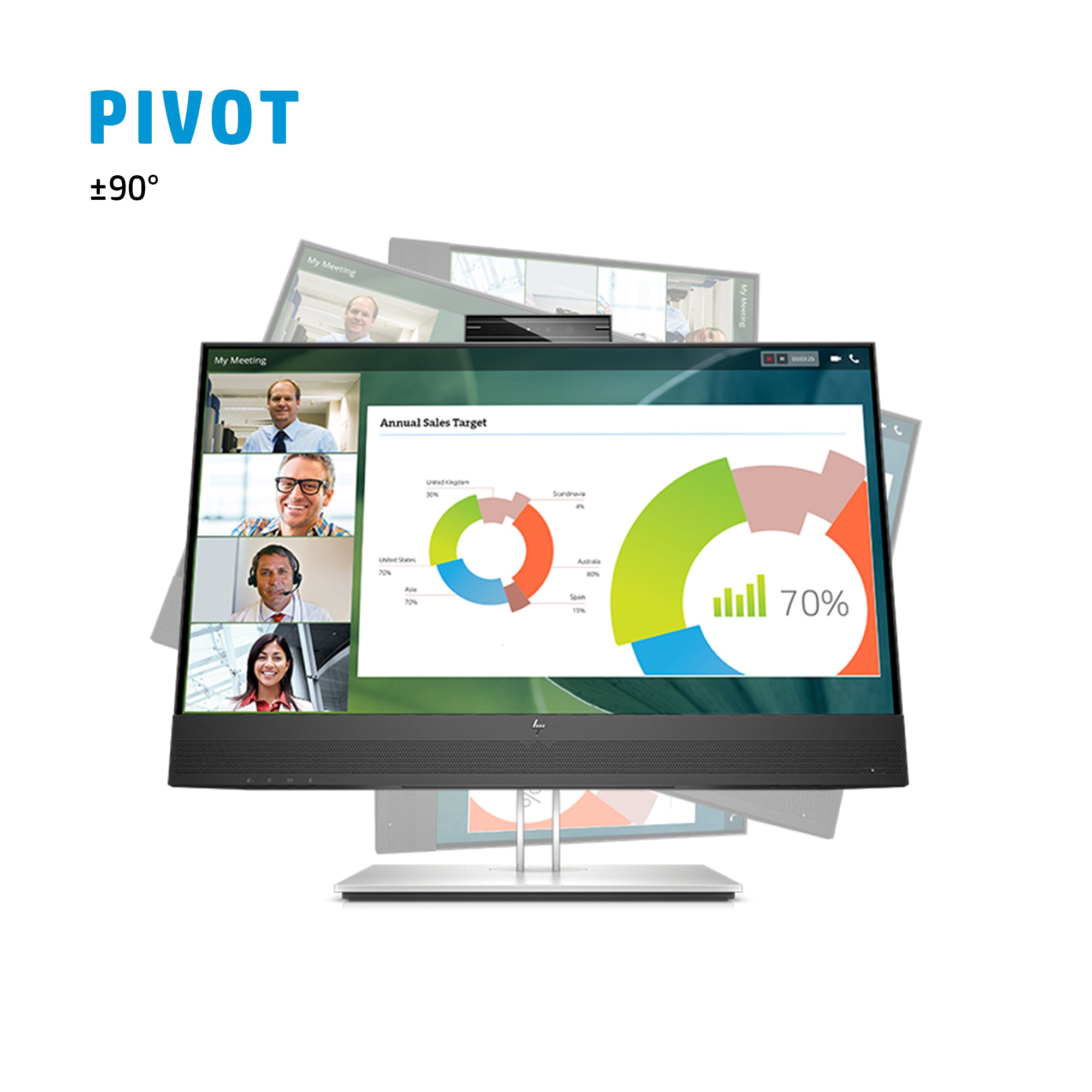 HP E24mv G4 23.8" Full HD Monitor IPS Panel 60Hz - Image 7