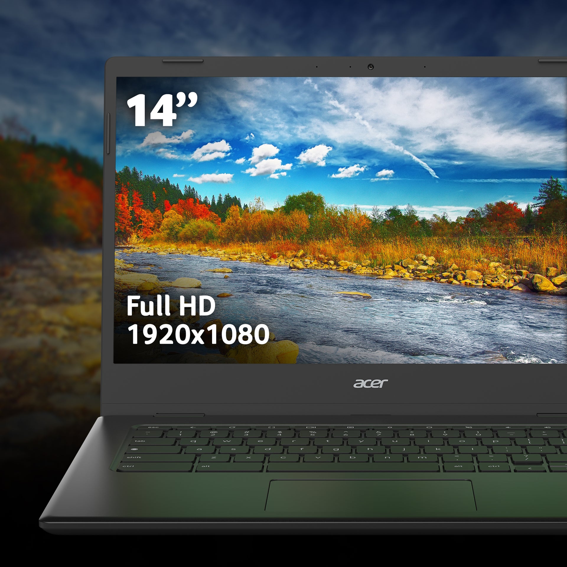 Acer Intel Celeron N4500 4GB RAM 64GB eMMC 14" Full HD ChromeOS