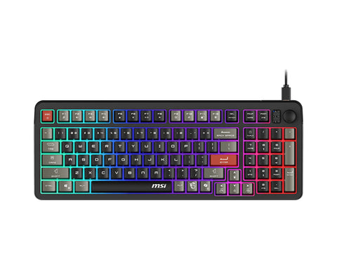 MSI FORGE GK110 Gaming Keyboard Wired Full-size