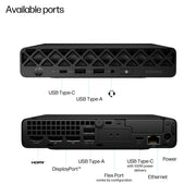 HP EliteDesk 8 G1i Intel Core Ultra 5 235T 16GB RAM 512GB SSD Intel Graphics Mini PC Windows 11 Pro - Image 4