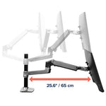 Ergotron LX Dual Monitor Arm Stacking Desk Mount (45-248-026)