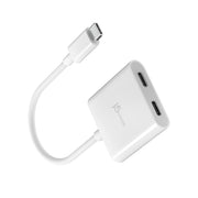 j5create USB-C to Dual USB-C Adapter with 4K Video and Power Delivery - Image 2