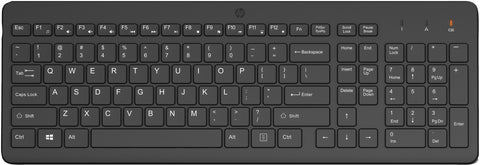 HP 225 Wireless Keyboard with Chiclet-Style Keys