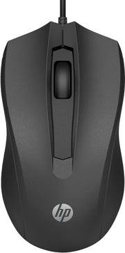 HP 105 Wired Optical Mouse with 1600 DPI and Ergonomic Design