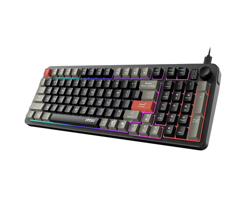 MSI FORGE GK110 Gaming Keyboard Wired Full-size